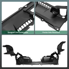 Front Engine Splash Shield Plastic Black Splash Guard L4 1.5L 1.8L 2.4L