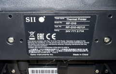 SII SIEKO RP-D10 THERMAL PRINTER TYPE RP-D10-K27J1