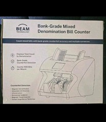 Beam Mixed Denomination Money Counter Machine – New