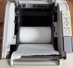 Epson Micros M129H TM-T88IV POS Thermal Receipt Printer w/ Power Supply