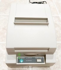EPSON TM-T85 Serial Receipt Printer (M116A) – WORKING – WITH POWER CABLE