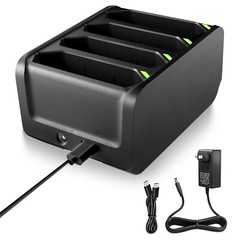 5/10PCS BT-000318 4-Port Battery Charger For Symbol Zebra TC77 TC70x TC75x TC55