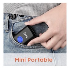 Tera 1100L Black Mini Handheld Portable Shockproof High Speed Barcode Scanner