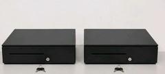 2 Pack Verifone Topaz P050-01-200 Cash Drawers w/ Tills Keys Ruby C18