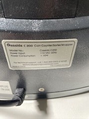 Cassida C200CAD Canadian Coin Counter/Sorter/Roller