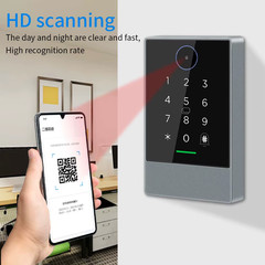 TTLOCK App Unlock IP67 Waterproof RFID Barcode Reader 2D QR Code Access Control