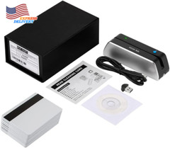 Bluetooth VIP Card Swiper Reader Writer Encoder Hico 3 Tracks USB & Bluetooth