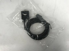 INGENICO RS-232 Cable DB9 Pigtail Power Connector Black 10ft AC00524