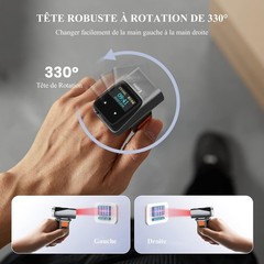 Eyoyo EY-038L 1D fingertip barcode scanner NEW / OPEN BOX