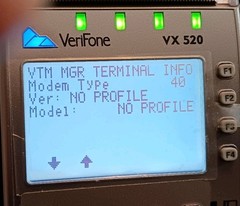 Verifone VX 520 EMV Credit Card Machine