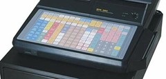 SAM4S ER 5200M, SPS 520FT, 530FT, SER 7000 Flat Keyboard Wet Cover Silicone Skin