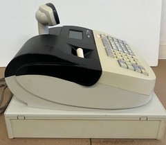 GOOD SHAPE Royal Alpha 710ML Cash Register With Key FAST SHIPPING