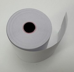 3″ x 165′ 1 Ply Bond (Non-Thermal) Receipt Paper – POS Cash Register Paper