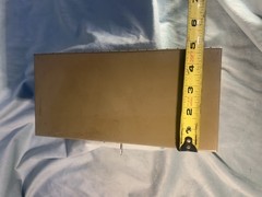Vintage Metal Cash Box With Key Lock Box Safety Secure Business Garage Sales