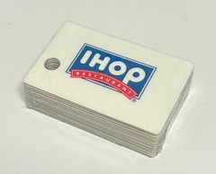 Custom Branded Throwback IHOP Employee Micros Cards 25/pk
