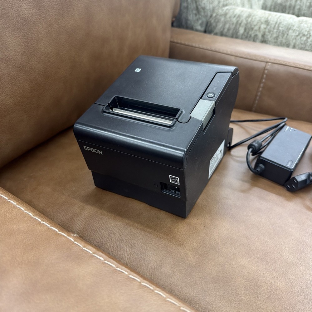 EPSON TM-T88VI M338A Thermal POS receipt printer Ethernet, USB, Serial Tested
