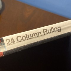 Boorum & Pease 25 Series Columnar Book, 24 Column 150 Page – 25-150-24 (NEW NOS)