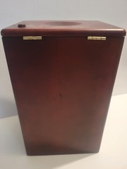 Magnif Deluxe Coin Sorter Wood Classic Cherry Finish