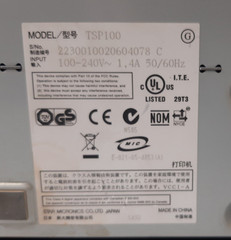 Star FuturePRNT TSP100 Thermal Receipt Printer USB Model – Power Tested