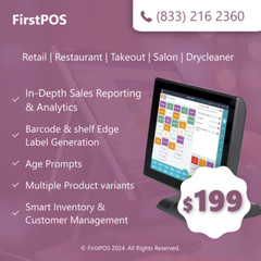 15” Touchscreen POS Cash Register Till System Salon Makeup Stores Beauty & Spa