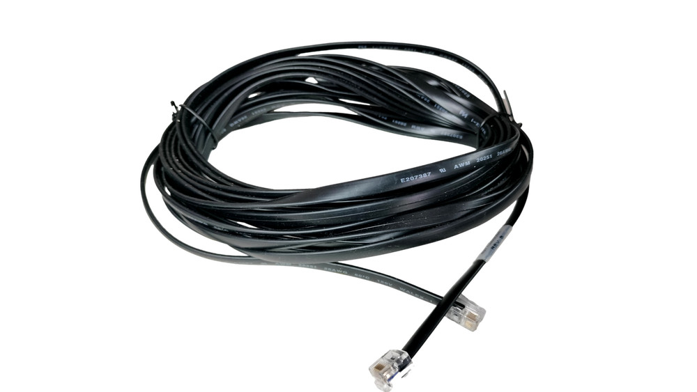 New NCR 1639-K069 25′ RJ11 6-pin Bump Bar Serial Cable 497-0480094