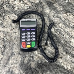 VERIFONE PINPAD 1000SE with Cord Untested Good Condition Credit Card machine