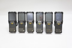 Lot of 6 Motorola Symbol MC9090-GJ0HBGGA6WR Handheld Barcode Scanner Gun – Used