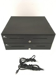 APG Cash Drawer RKM-BL1816 w/Ethernet Cable WORKING FREE SHIPPING NO KEY QTY