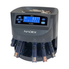 Nadex S540 Pro | Coin Counter, Sorter, and Wrapper | Sorts up t… USA FAST SHIP