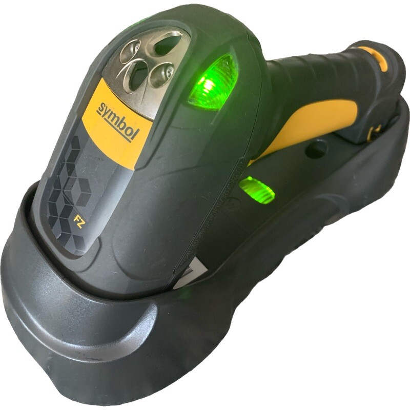 SYMBOL LS3578 LS3578-FZ20005WR RUGGED BARCODE SCANNER w/ STB3578 CRADLE -TESTED!