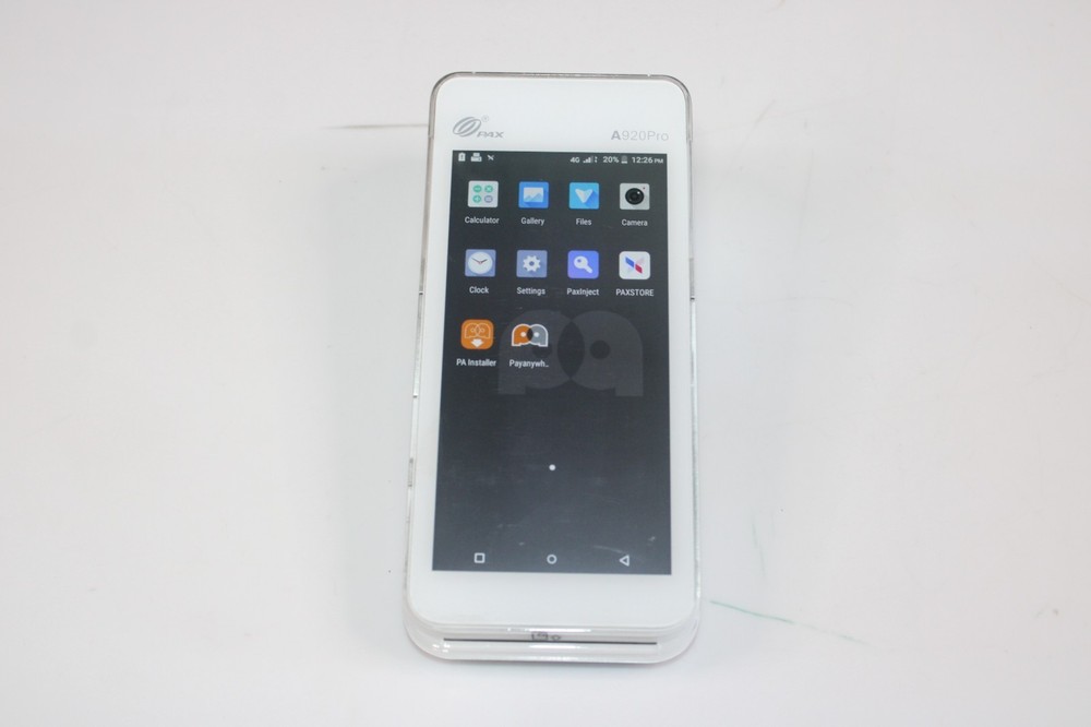 PAX A920-Pro PayAnywhere Smart Mobile Payment Terminal *AS IS POWERS ON*