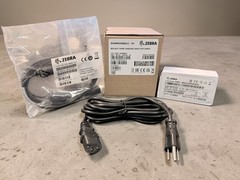 ZEBRA SAC-MC33-4SCHG-01 BATTERY CHARGER KIT (4-SLOT) W/ PS, DC LINE & WIRE AC LI