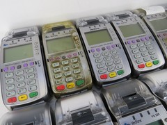 Lot of 14 Verifone VX520 VX 520 Credit Card Machine Terminal Reader POS *Read*