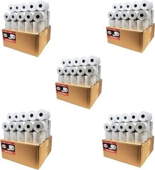 3-1/8″ x 230′ THERMAL PAPER RECEIPT ROLL FITS ALL POS BPA FREE 500 ROLLS, 55 GSM