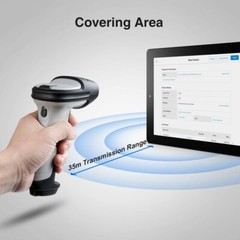 Inateck BCST-70, 1D Barcode Scanner Wireless, Bluetooth Barcode Reader