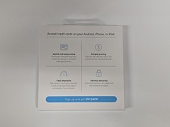 Square A-PKG-0206-01 Credit Debit Card Reader – White for Apple iPhone and…