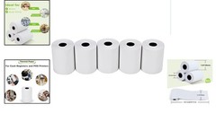 5-Roll Pack of 2 1/4″ x 50′ Thermal POS Receipt Paper – Lightweight & Reliable
