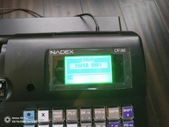 Pickup Only – Nadex CR180 Cash Register Steel Drawer Compact W/ Thermal Print