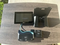 NCR Touchscreen MOD 5907-5310-0002 7″ Display W/ Card Reader PARTS ONLY UNTESTED