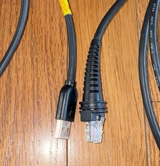 For Honeywell Coiled 3M Scanner Cable HSM 5V USB Type A CBL-500-300-C00 Lot 10