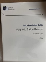 New ELO Magnetic Stripe Card Reader Part # E001002 X Series AAiO/02 Series USB