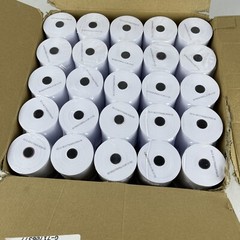 QTY=50: BUYREGISTERROLLS 31150 3″ 1-Ply x 150′ 76mm Width x 2.85 Inches Diameter
