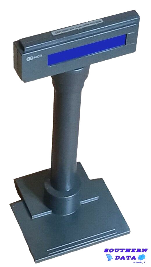 NCR POS Display Model 5972 with Counter top Base and 12″ Pole