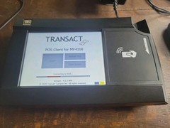 Blackboard BB MF4100 Digital LCD card Reader System Access ONLY DEVICE Black
