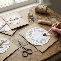100 White Paper Lace Doilies, Round, Thick and Sturdy, Made in Canada – Ideal…