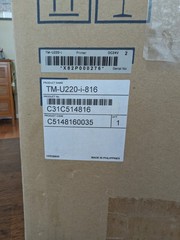 EPSON TM-U220-i M188B Kitchen/Bar POS Receipt Printer Open Box Cutter Network