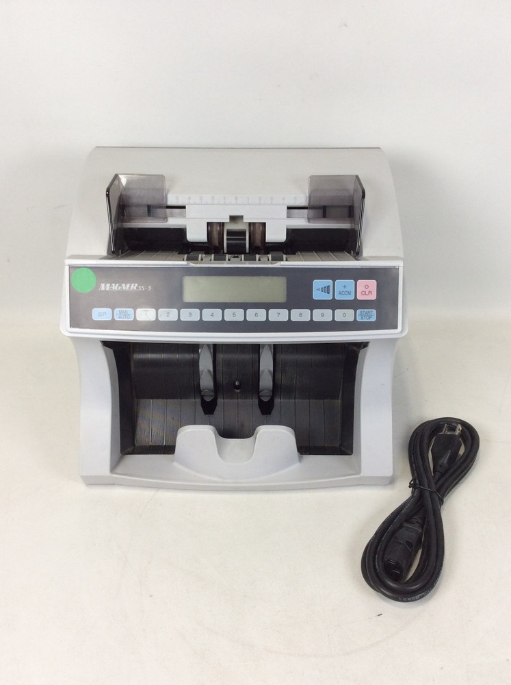 Magner 35-3 Currency counter compact commercial Hopper 300 notes stacker 200 ^