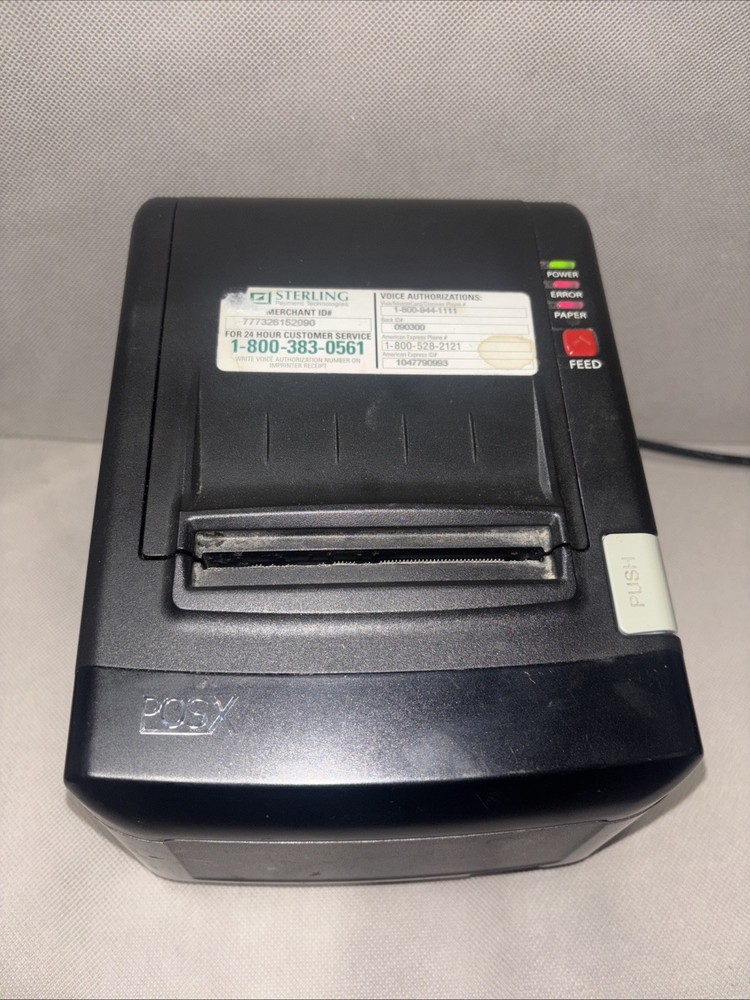 POSX EVO-RP1 THERMAL POS RECEIPT PRINTER USB PORT (As Is)