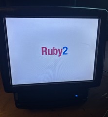 VeriFone RUBY2 Touchscreen POS Console USED