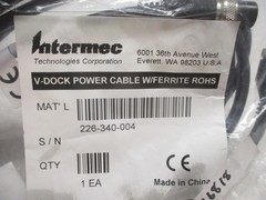 INTERMEC 226-340-004 POWER CABLE NSMP